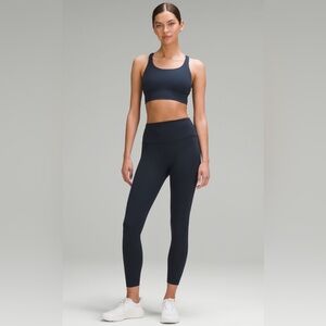 Lululemon Wunder Train High-Rise Tight 25" True Navy Size 6
